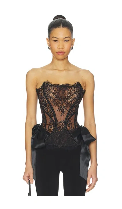 Thistle And Spire Nocturne Corset In Black