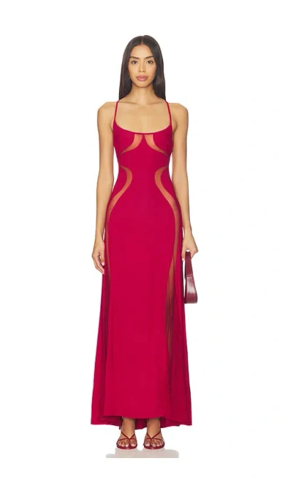 Thistle And Spire Psyche Slip In Red