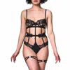 Thistle And Spire Sidney Playsuit In Black In Black