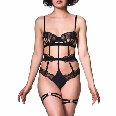 Thistle And Spire Sidney Playsuit In Black