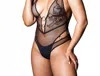 Thistle And Spire Tigris Bodysuit - Plus In Black In Black