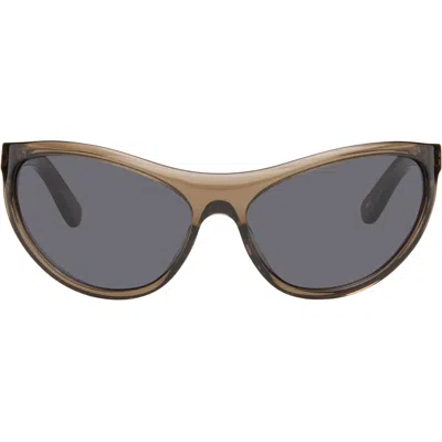Thistles Brown 'the Lex' Sunglasses In Orange