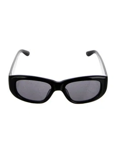 Pre-owned Thistles Narrow Tinted Sunglasses In Black