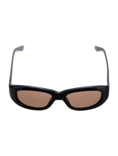 Pre-owned Thistles Narrow Tinted Sunglasses In Black