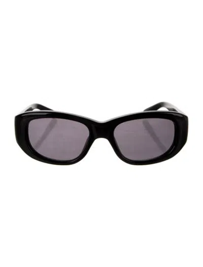 Pre-owned Thistles Narrow Tinted Sunglasses In Black