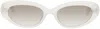 Thistles Off-white 'the Coco' Sunglasses In Bone/black
