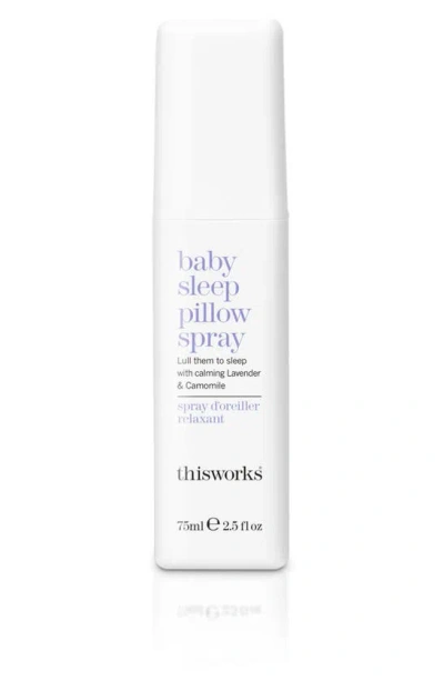 Thisworks Baby Sleep Pillow Spray In White