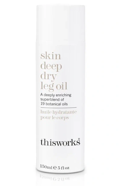 Thisworks Skin Deep Dry Leg Oil In White