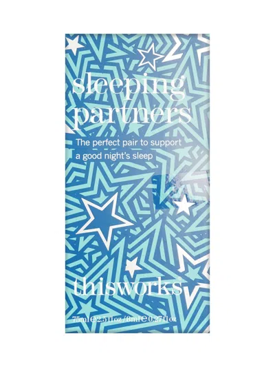 Thisworks Sleeping Partners Pillow Spray 2.5 oz & Breath In 0.27 oz In Blue