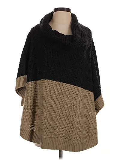 Pre-owned Thml 3/4 Sleeve Top Black Cowl Neck Tops