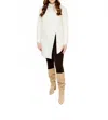 Thml Agnes Slit Sweater Dress In Cream In White