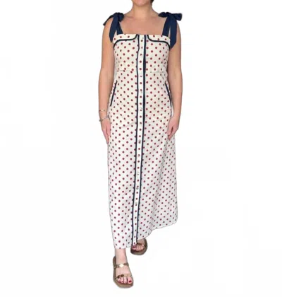 Thml Americana Midi Dress In White