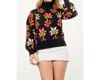 Thml Aria Sweater In Black Multi In Multi