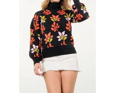 Thml Aria Sweater In Black Multi
