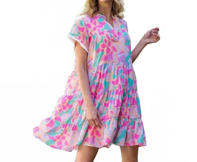 Thml Ayala Multicolor Dress In Pink