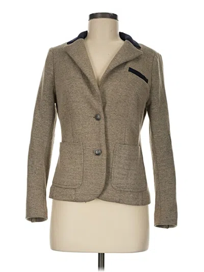 Pre-owned Thml Blazer Jacket In Tan