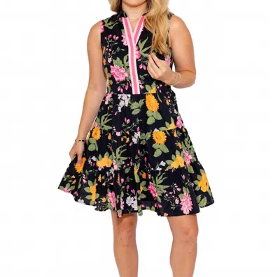 Thml Bloom & Bright Dress In Black