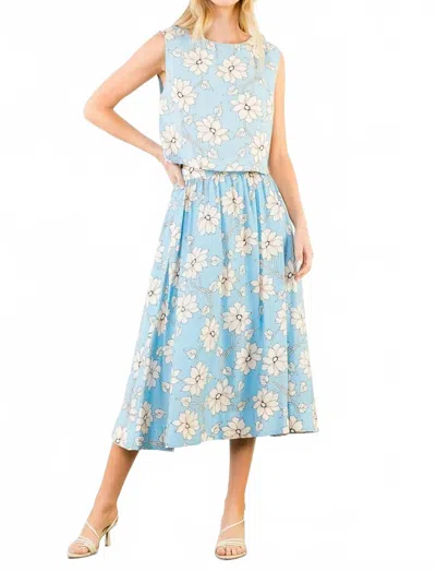 Thml Bluebell Breeze Skirt