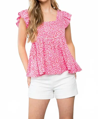 Thml Bridgette Top In Pink