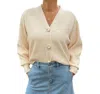 Thml Camilla Sweater In Cream In White
