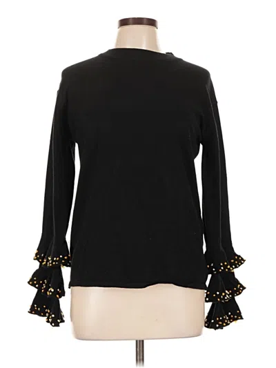 Pre-owned Thml Cardigan Sweater In Black