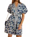Thml Carson Dress In Blue In Blue
