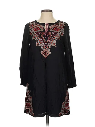 Pre-owned Thml Casual Dress In Black