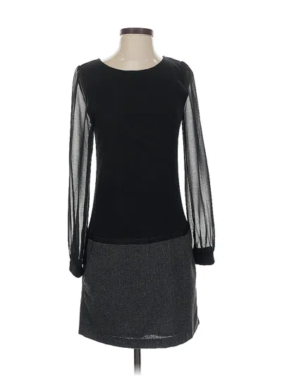Pre-owned Thml Casual Dress In Black