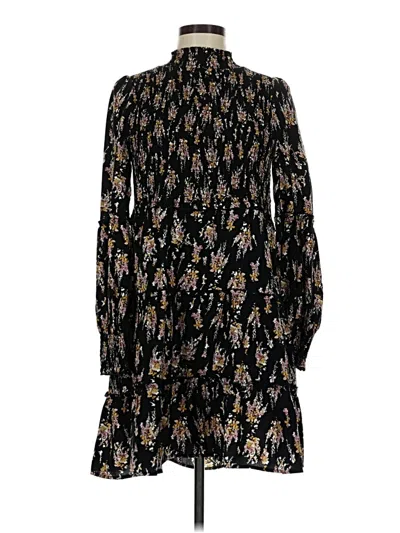 Pre-owned Thml Casual Dress In Black