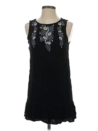 Pre-owned Thml Casual Dress In Black