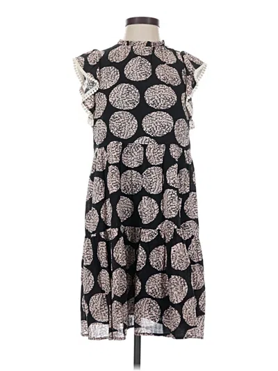 Pre-owned Thml Casual Dress In Black