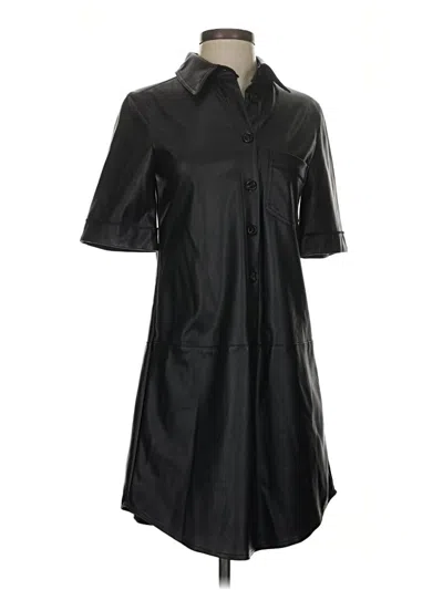 Pre-owned Thml Casual Dress In Black