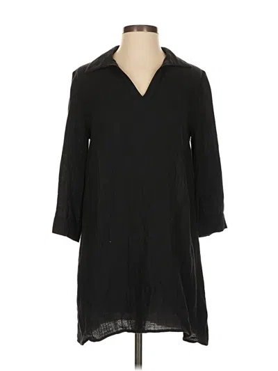 Pre-owned Thml Casual Dress In Black
