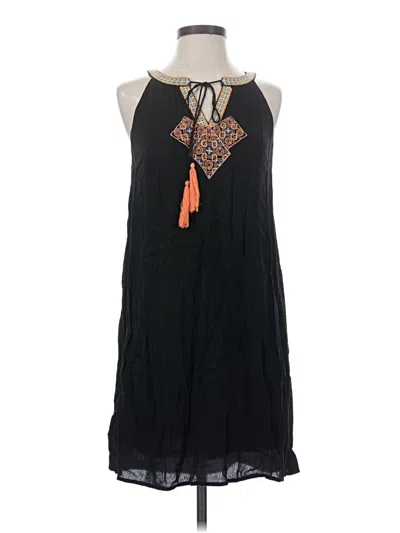 Pre-owned Thml Casual Dress In Black
