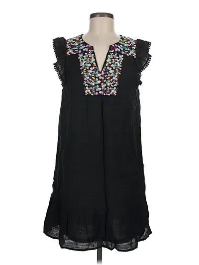 Pre-owned Thml Casual Dress In Black