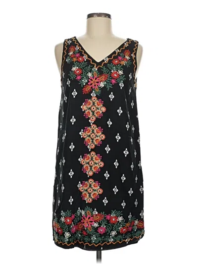 Pre-owned Thml Casual Dress In Black