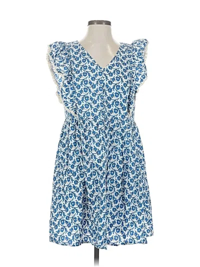 Pre-owned Thml Casual Dress In Blue