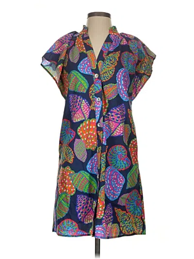 Pre-owned Thml Casual Dress In Blue