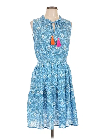 Pre-owned Thml Casual Dress In Blue