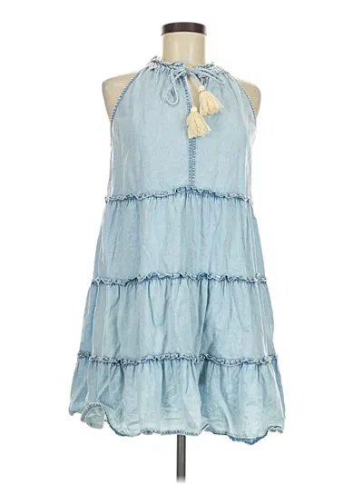 Pre-owned Thml Casual Dress In Blue