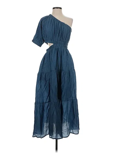 Pre-owned Thml Casual Dress In Blue