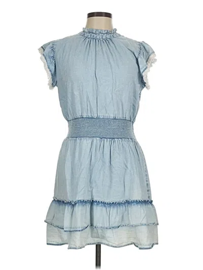 Pre-owned Thml Casual Dress In Blue