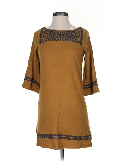 Pre-owned Thml Casual Dress In Brown