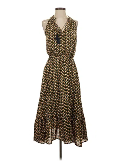 Pre-owned Thml Casual Dress In Brown