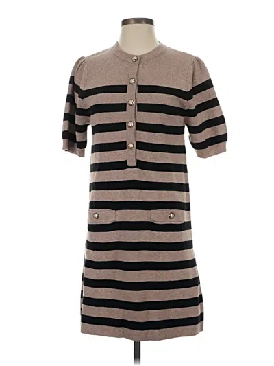 Pre-owned Thml Casual Dress In Brown