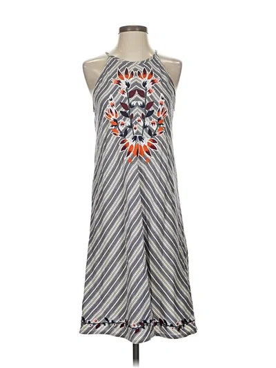 Pre-owned Thml Casual Dress In Gray