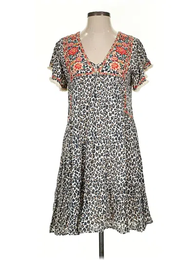 Pre-owned Thml Casual Dress In Gray