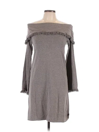 Pre-owned Thml Casual Dress In Gray