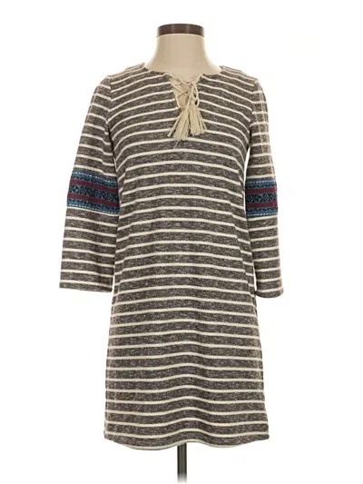 Pre-owned Thml Casual Dress In Gray