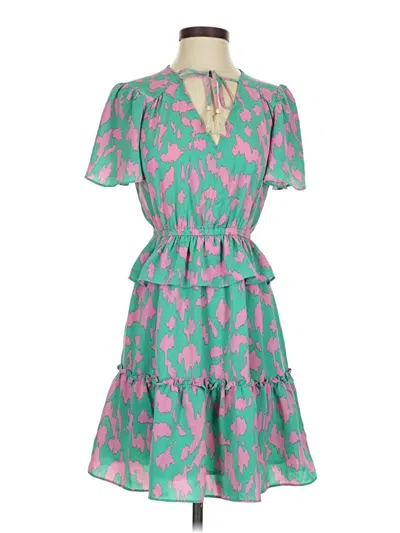 Pre-owned Thml Casual Dress In Green